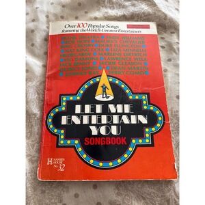 Let Me Entertain You Songbook Over 100 Popular Songs Hanson House number 32 FAIR